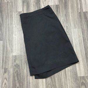 GRANDSLAM Zip Back Inner Short Black Activewear Skort Women's Size 14
